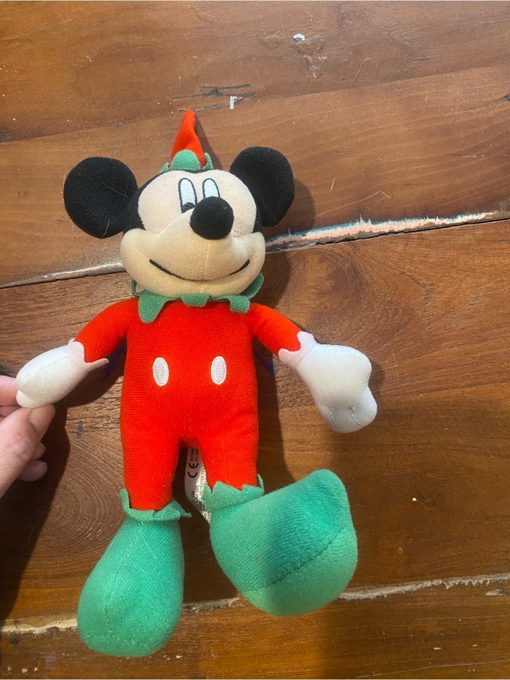 Mickey Mouse as an Elf